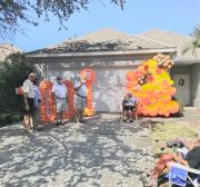 100th birthday singout for Mary Renner in Blue Heron Village 10182020